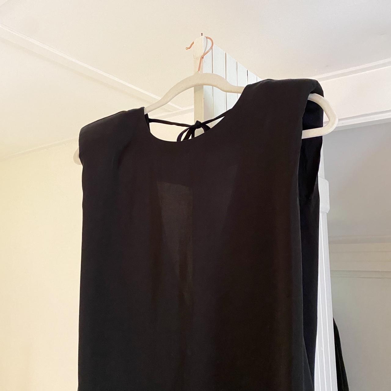 The Garment Satin Open Back Secretary Muscle Tee Size 1