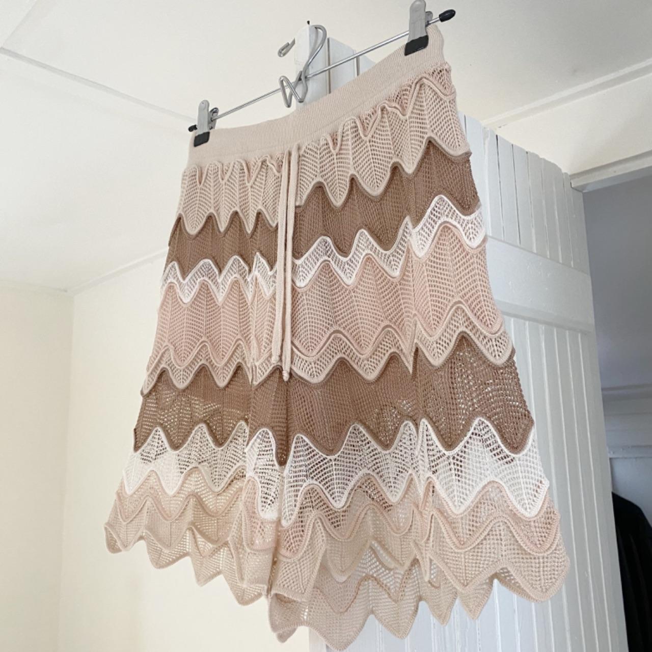 Maria Pavan Crochet Knit Shorts Size XS