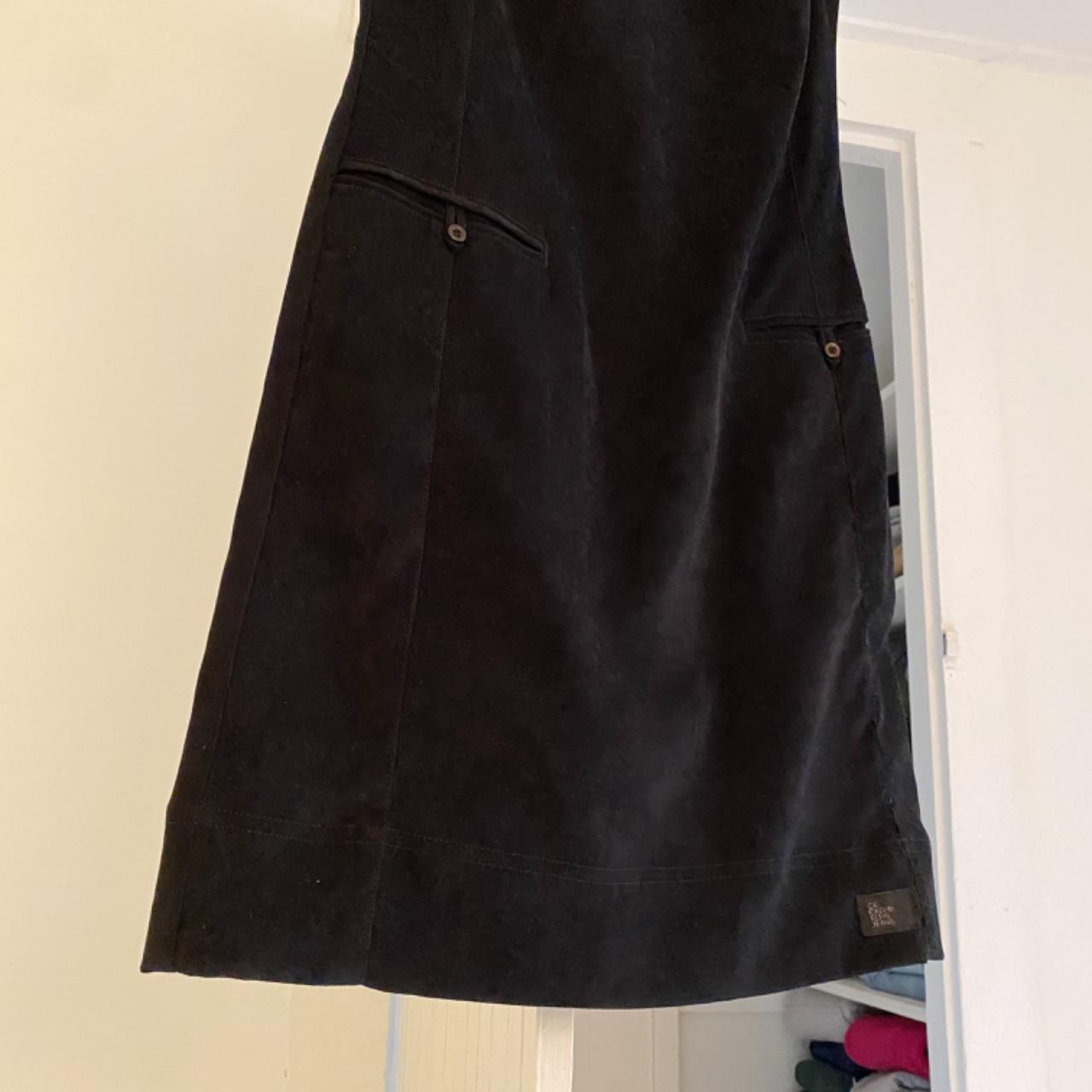 Calvin Klein Jeans Vintage 90s Faux Suede Mini Dress Size 1