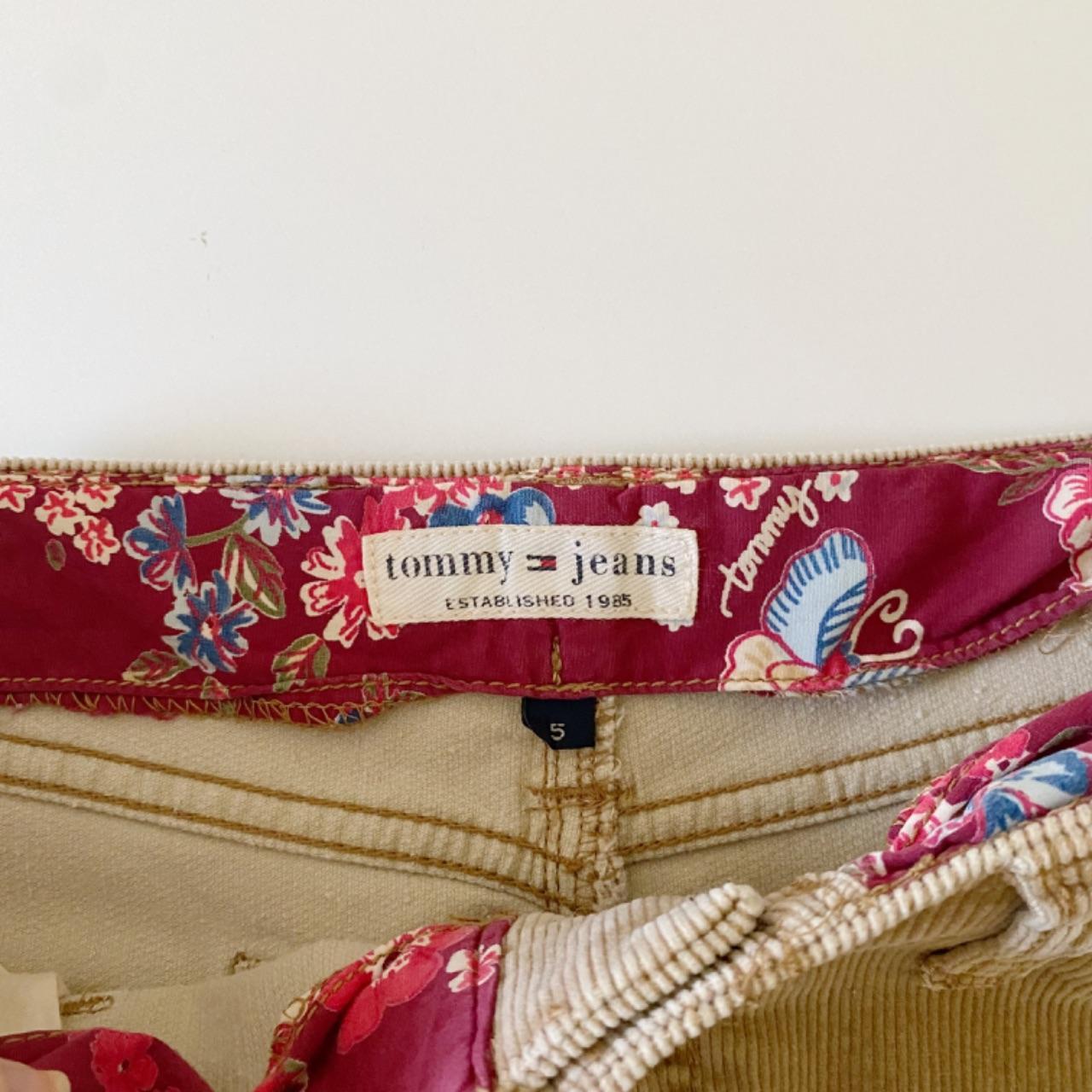 Tommy Jeans Vintage Y2K Corduroy Mini Skirt Size 5