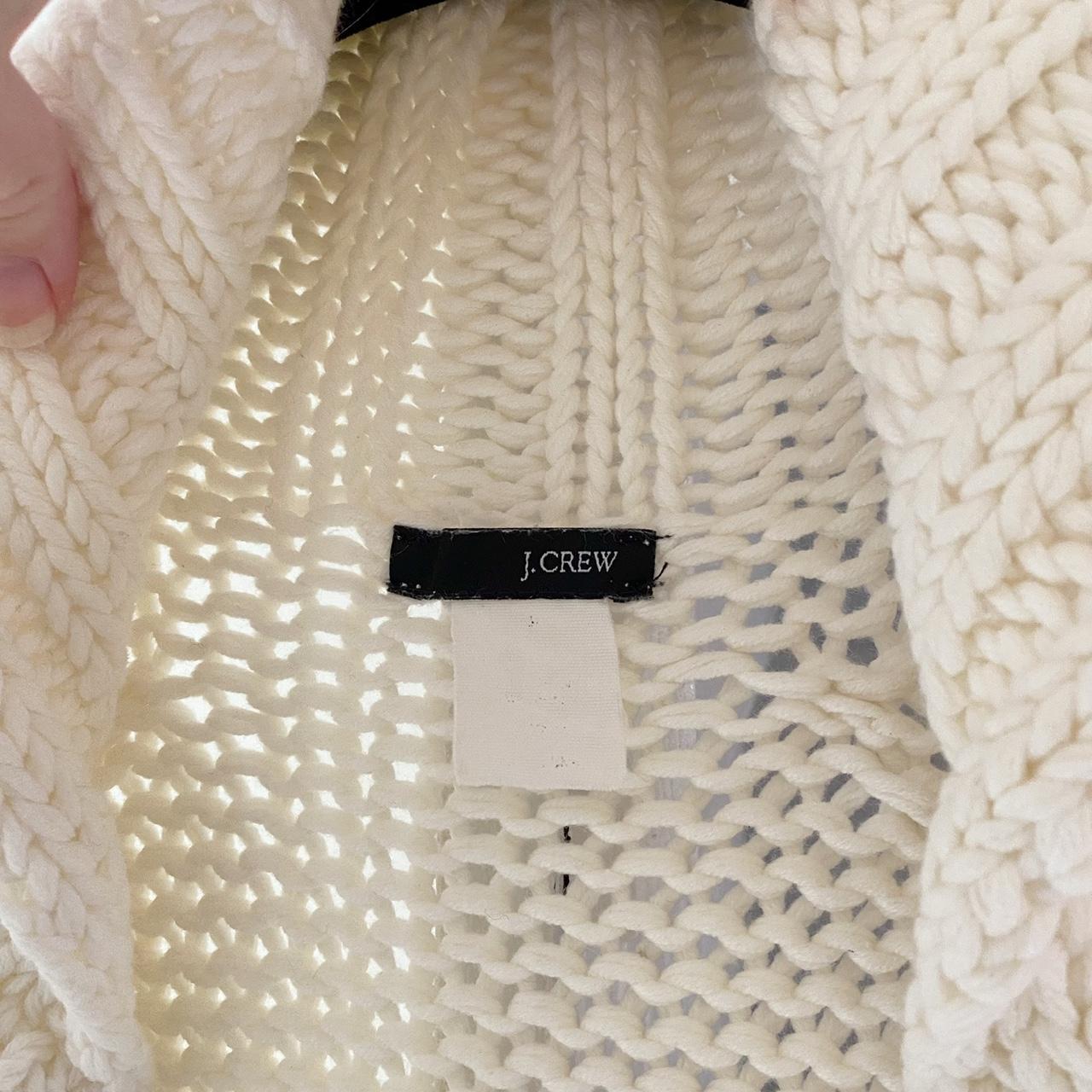 J. Crew Chunky Knit Duster Cardigan Sweater Size S