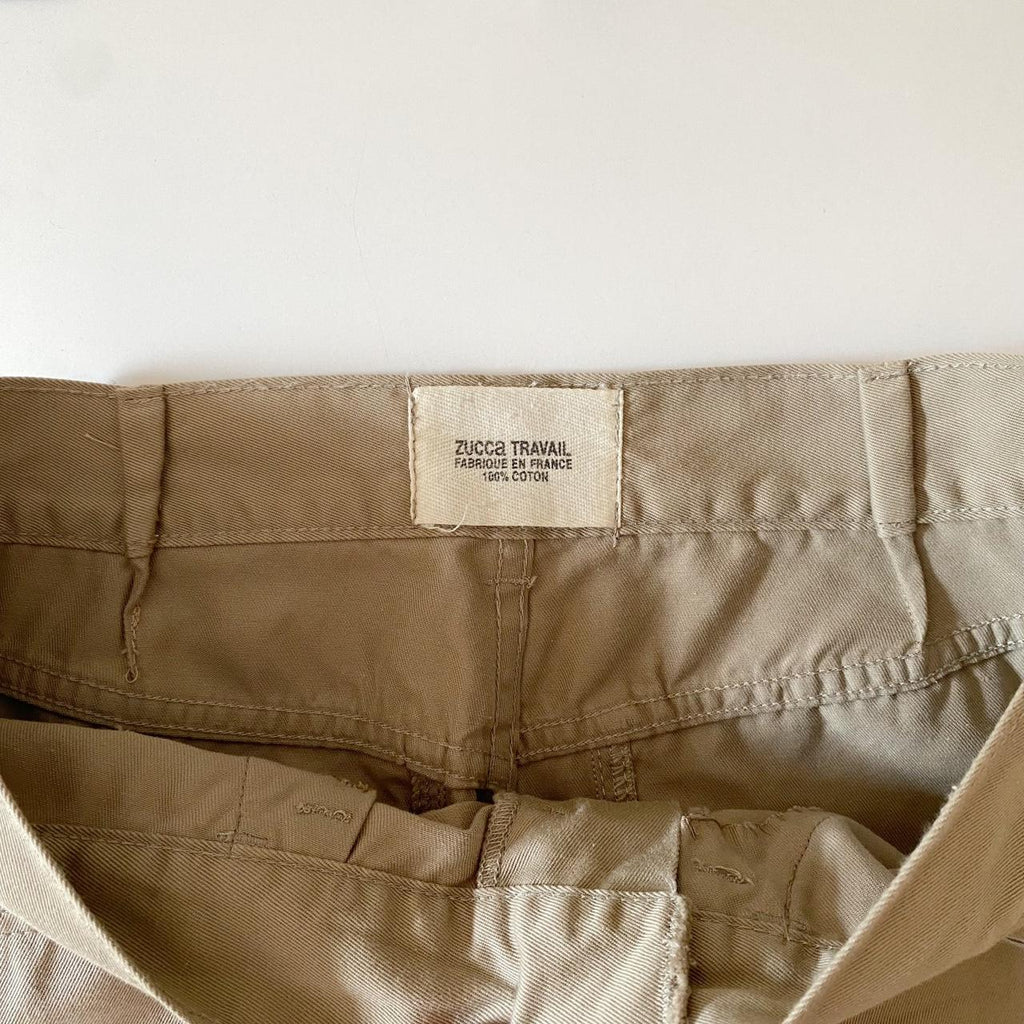 Zucca Travail Straight Leg Khaki Pants Size 1