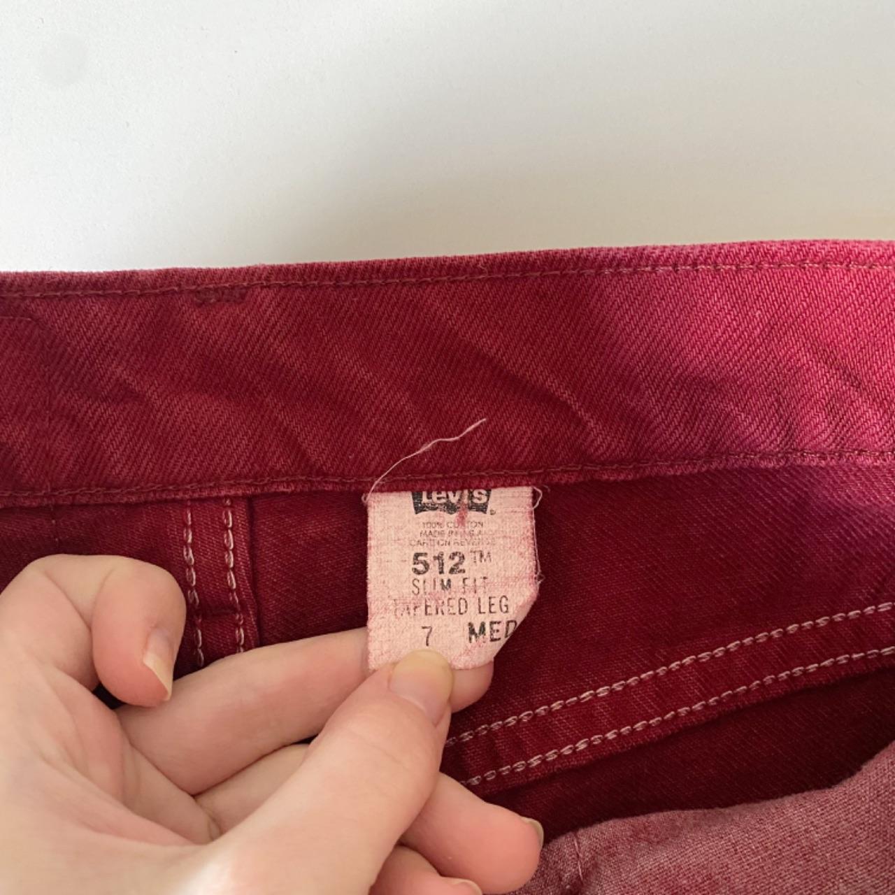 Levi’s 512 Vintage ‘94 Slim Fit Tapered Leg Jeans Size 7 Med