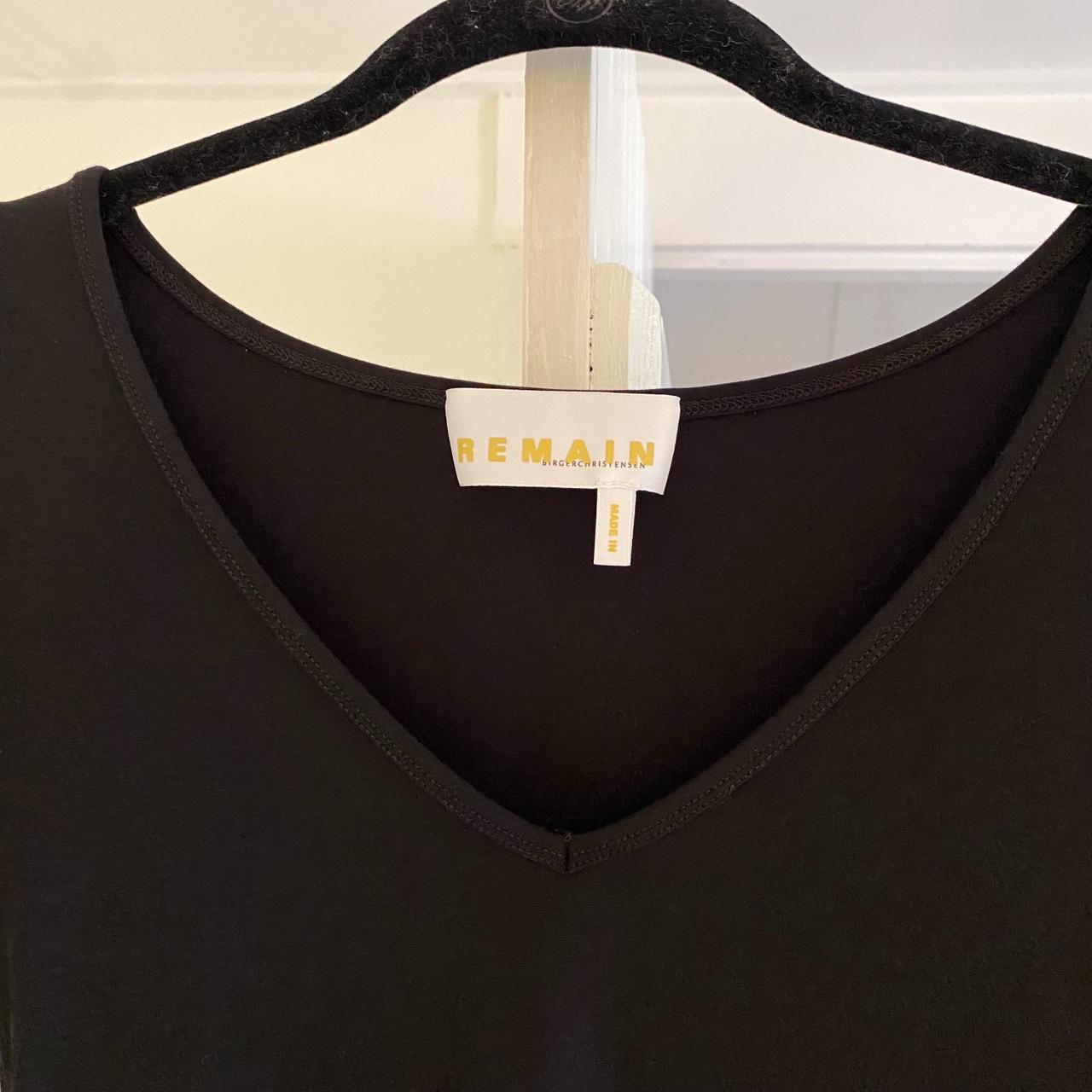 Remain Birger Christensen Nicole Long Sleeve Bodysuit Black Size 6