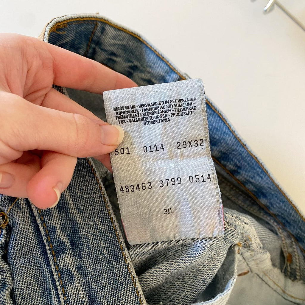 Levi’s 501 Vintage ‘99 Straight Leg Jeans