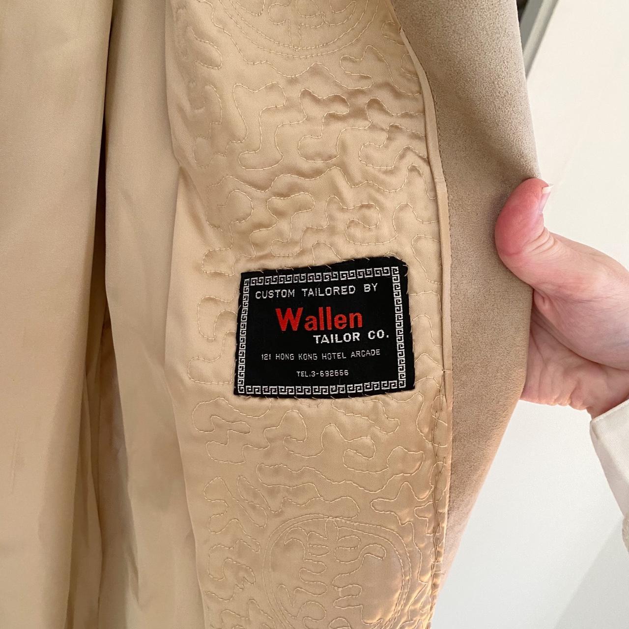 Wallen Tailor Co. Suede Trench Coat