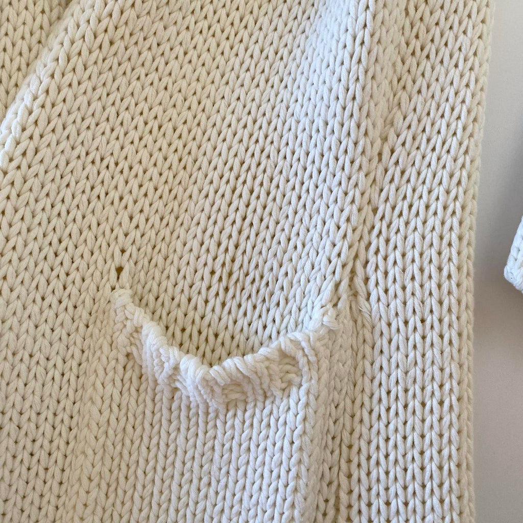 J. Crew Chunky Knit Duster Cardigan Sweater Size S