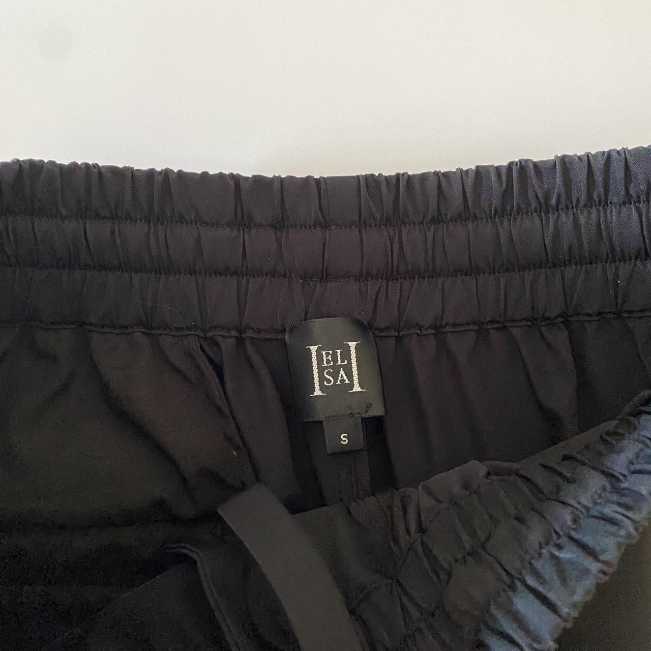 Helsa Tech Gabardine Shorts in Black Size S