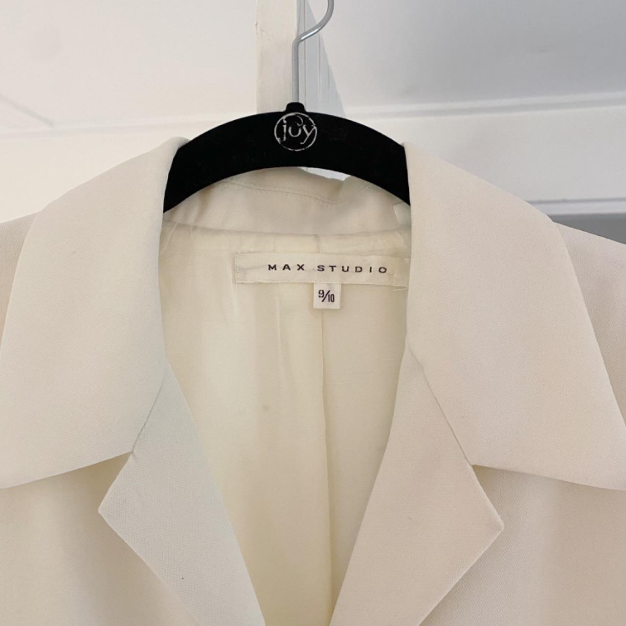 Max Studio Vintage 90s Longline Blazer Jacket Size 9/10