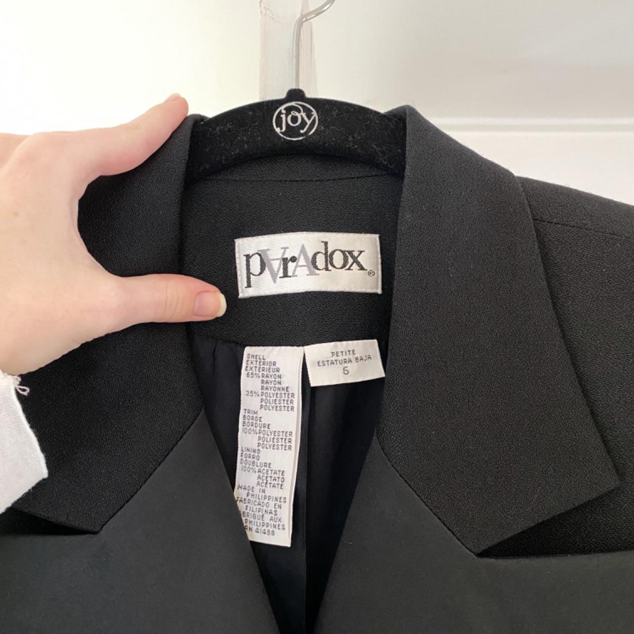 Paradox Vintage 90s Double Breasted Blazer Size 6P