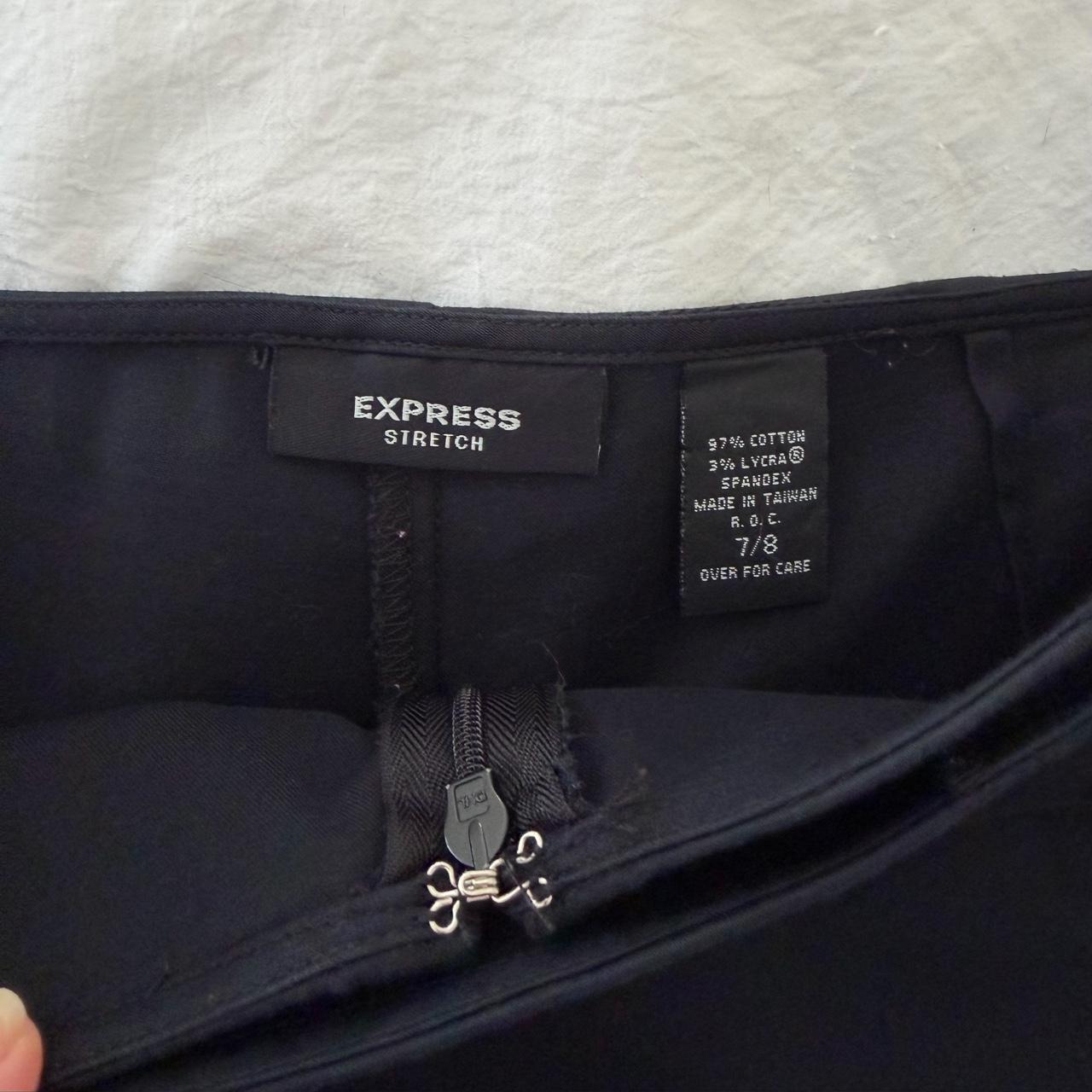 Express Vintage Y2K Buckle Mini Wrap Skort Size 7/8
