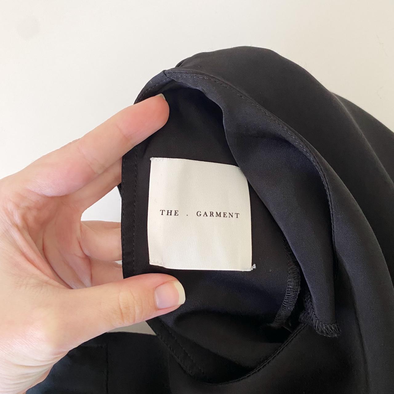 The Garment Satin Open Back Secretary Muscle Tee Size 1