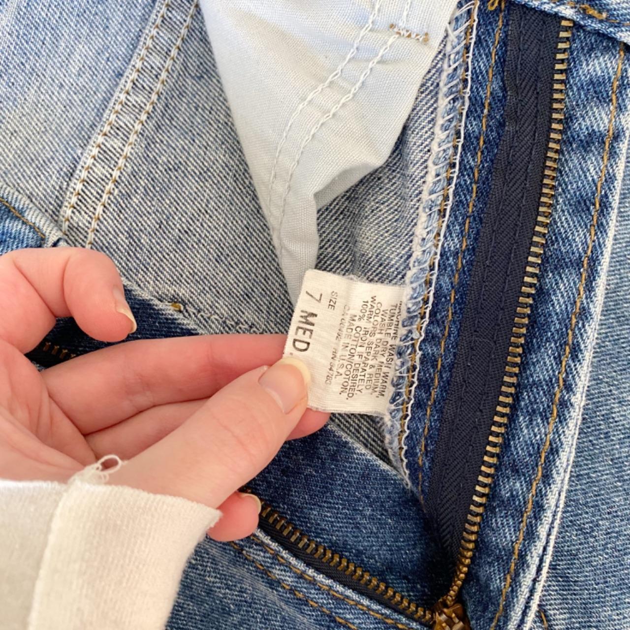 Lee Vintage 90s High Rise Straight Leg Jeans Size 7 Med