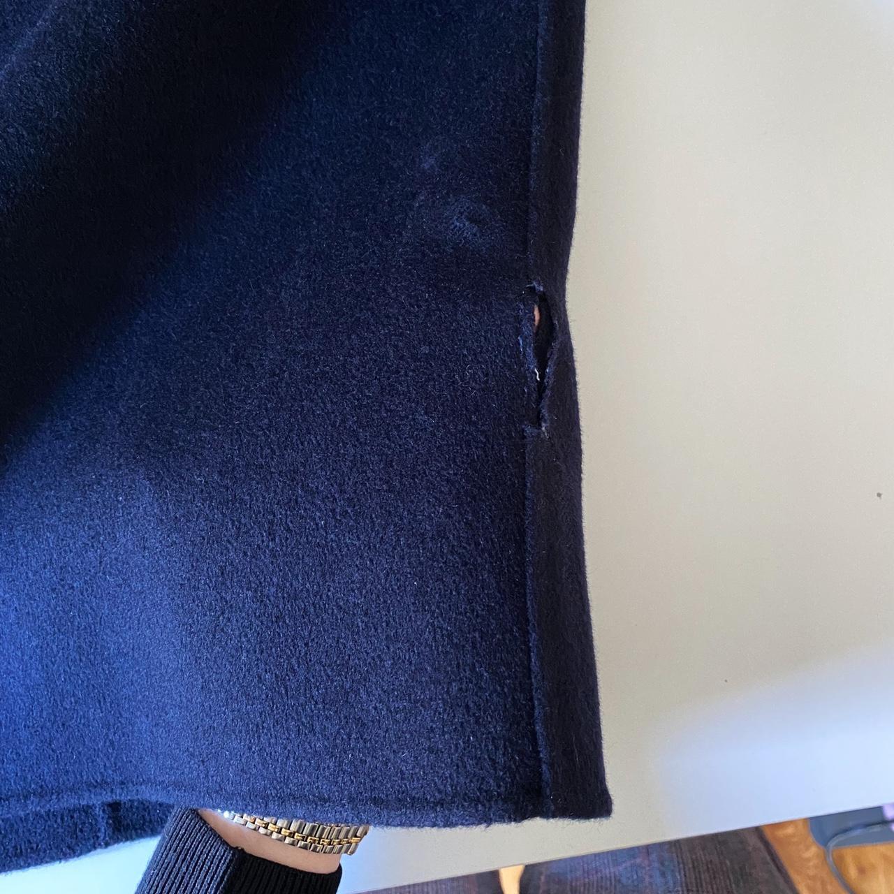 Italic Wool Cashmere Cocoon Coat Size S