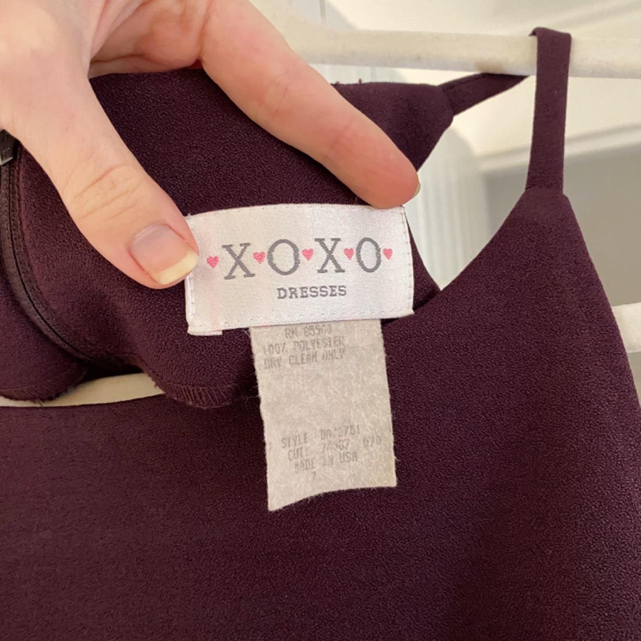 XOXO Vintage Y2K Boat Neck Mini Dress Size 7