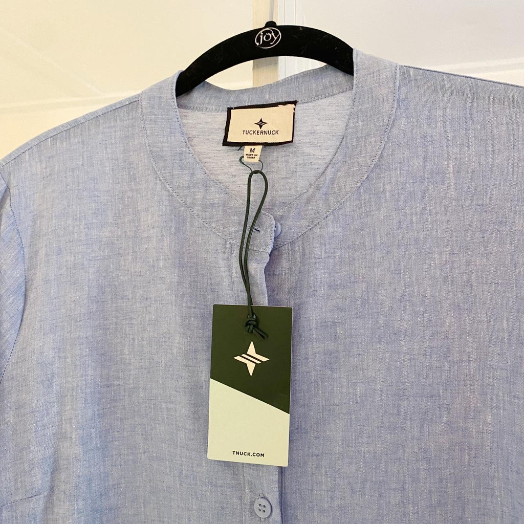 Tuckernuck Lydell Chambray Maxi Shirt Dress NWT Size M