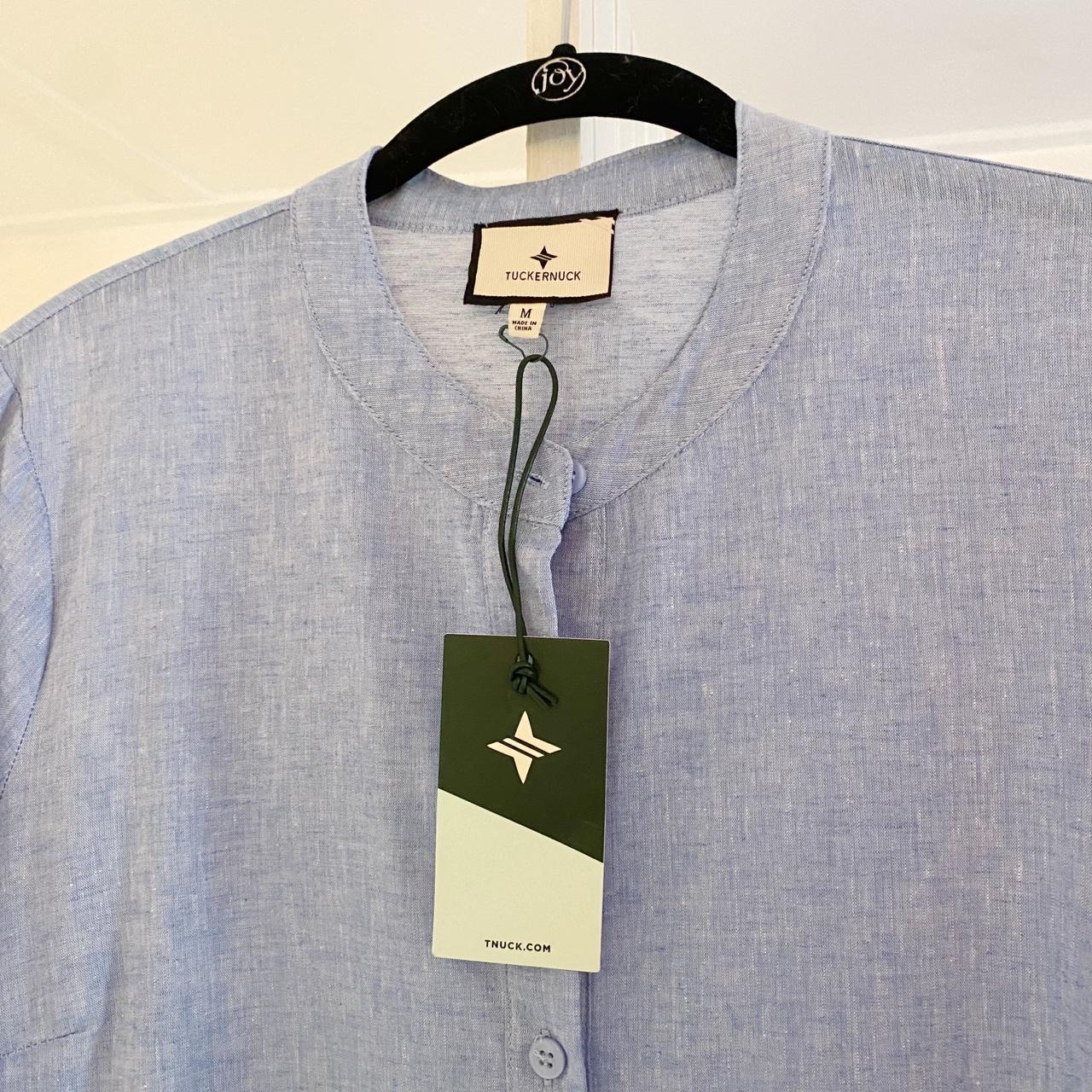 Tuckernuck Lydell Chambray Maxi Shirt Dress NWT Size M