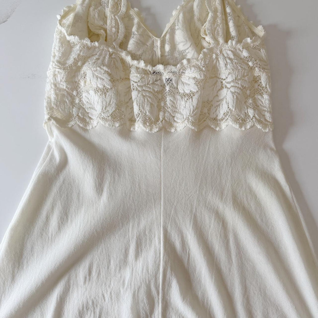 Cosabella Vintage Y2K Lace Mini Slip Camisole Size M