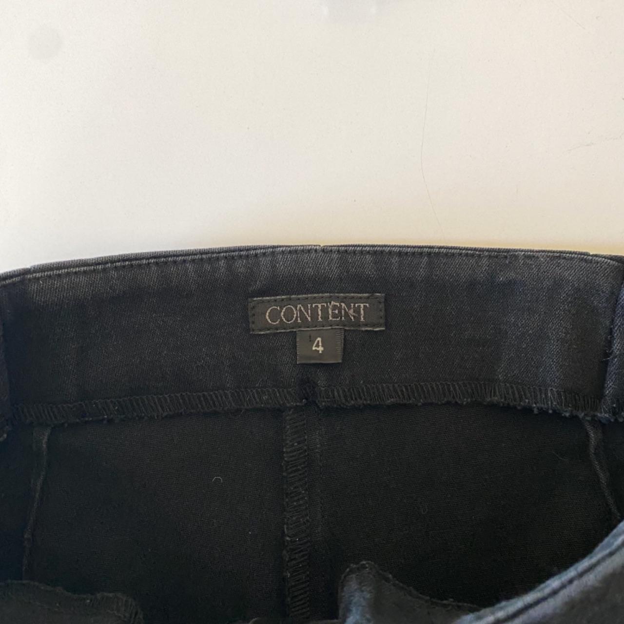 Content Vintage 90s Rhinestone Boot Cut Pants Size 0