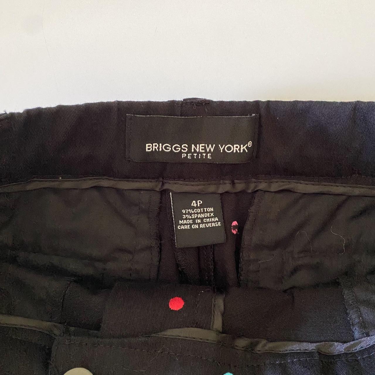 Briggs New York Rainbow Polka Dot Capri Pants Size 4P