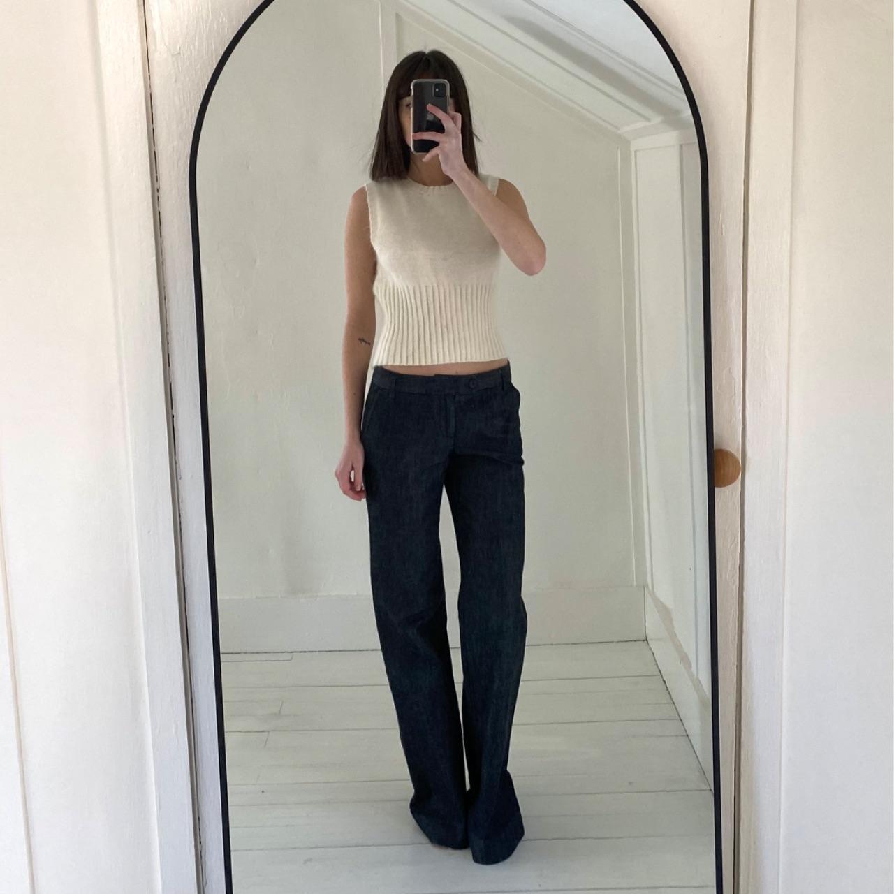 Gap Vintage 90s Angora Knit Sweater Vest Size M