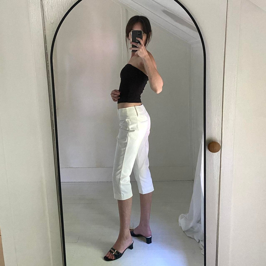 Ann Taylor Lindsay Pedal Pusher Capri Pants Size 2P