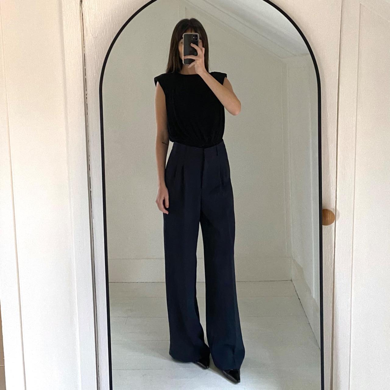 Misha Collection Evanna Blouson Bodysuit in Black Size 4