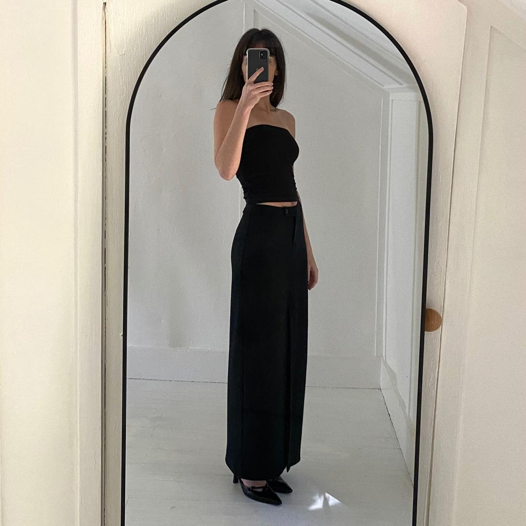 Express Vintage Y2K Pencil Maxi Skirt Size 3/4