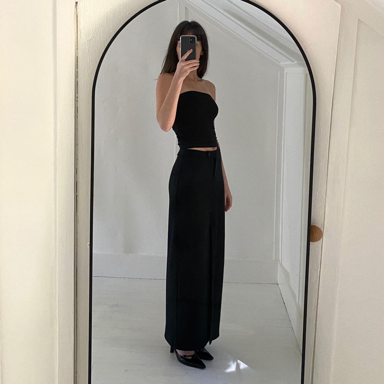 Express Vintage Y2K Pencil Maxi Skirt Size 3/4