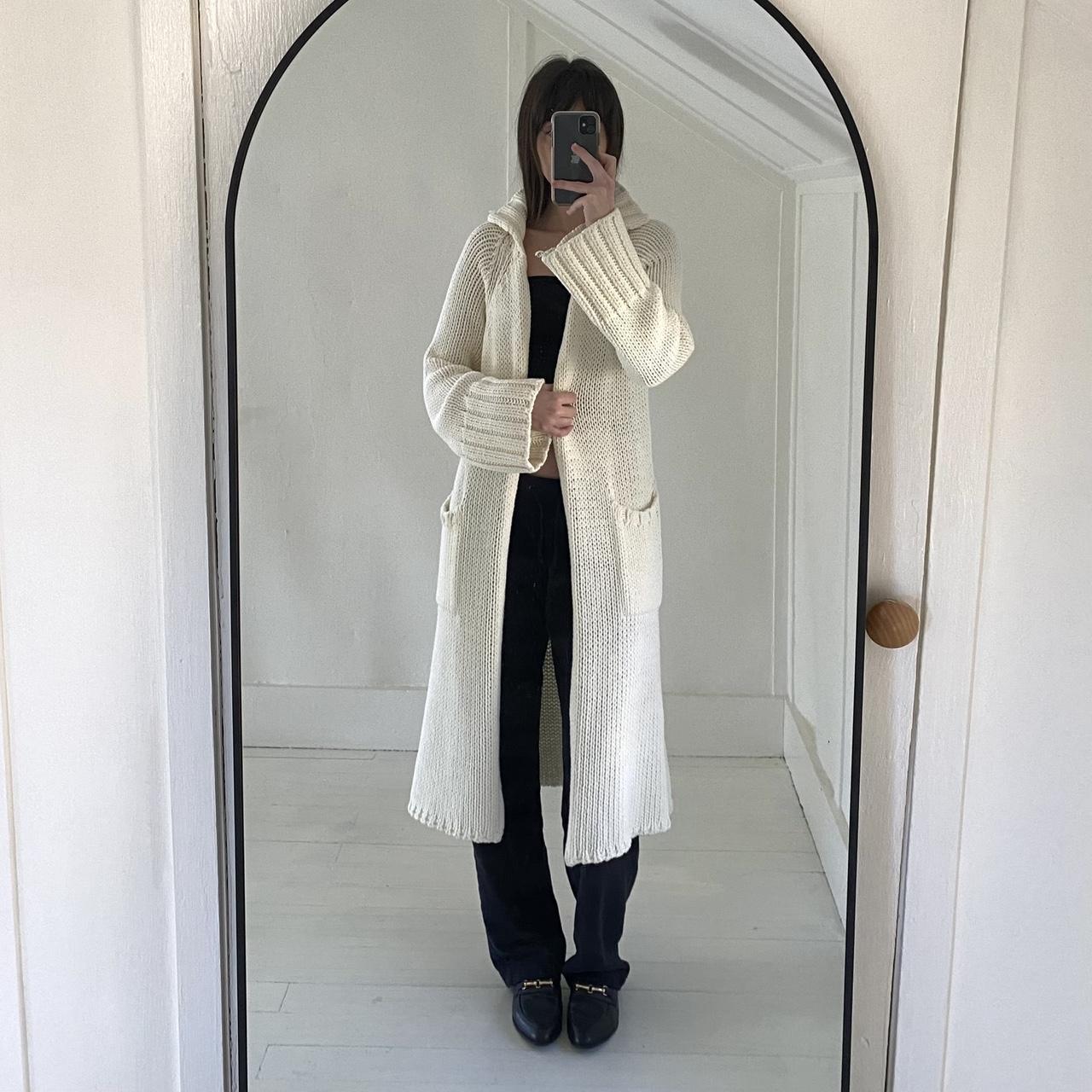 J. Crew Chunky Knit Duster Cardigan Sweater Size S