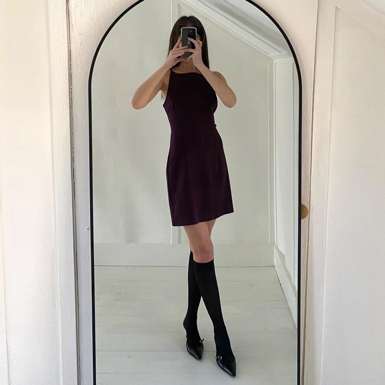 XOXO Vintage Y2K Boat Neck Mini Dress Size 7
