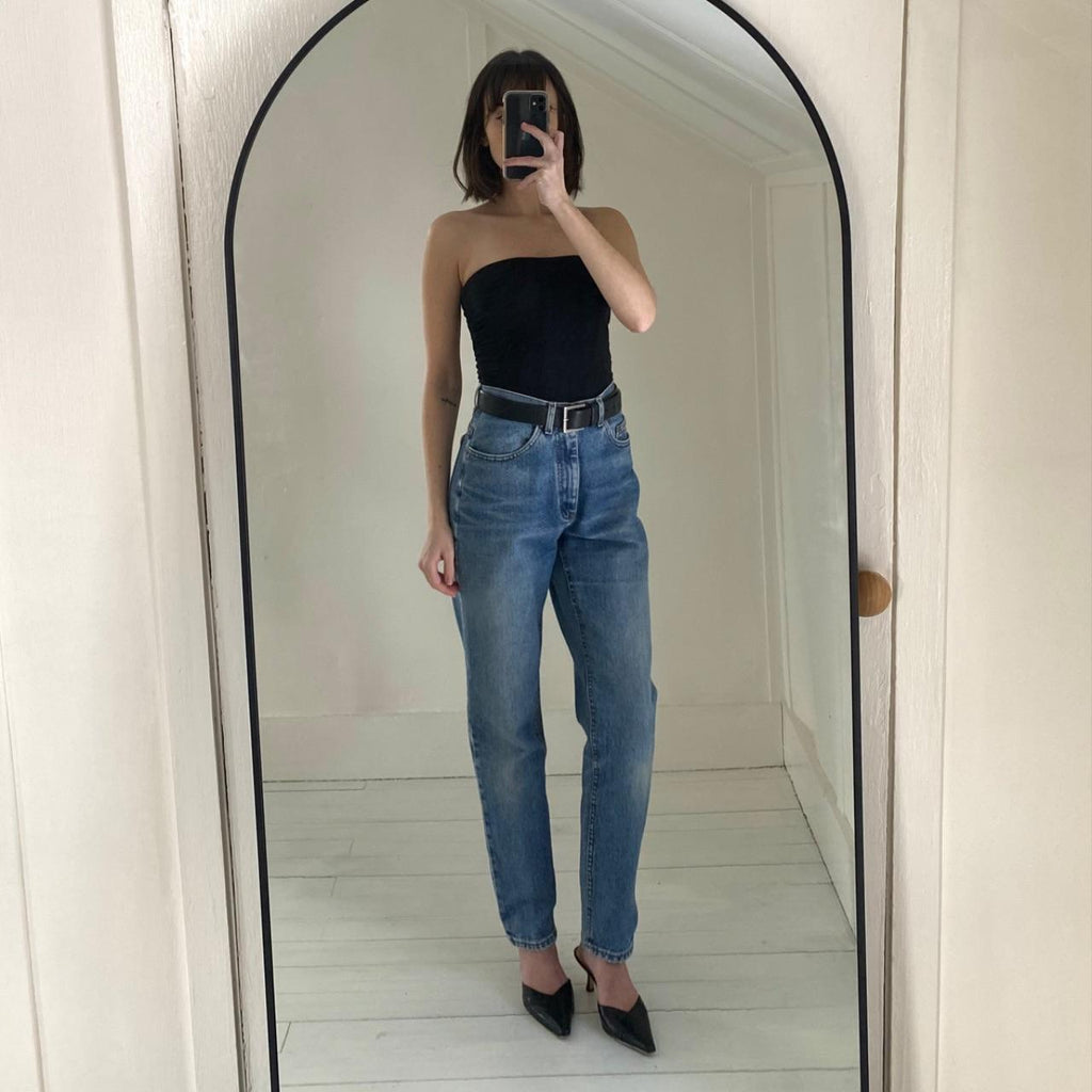 Lee Vintage 90s High Rise Straight Leg Jeans Size 7 Med