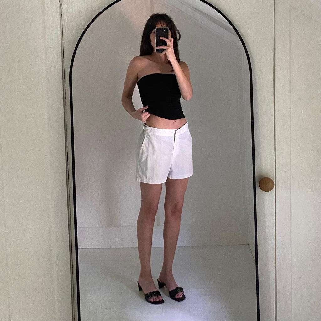 Orlebar Brown Setter Swim Shorts in White Size 8