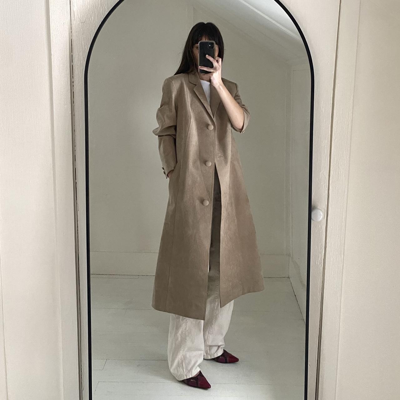 Wallen Tailor Co. Suede Trench Coat