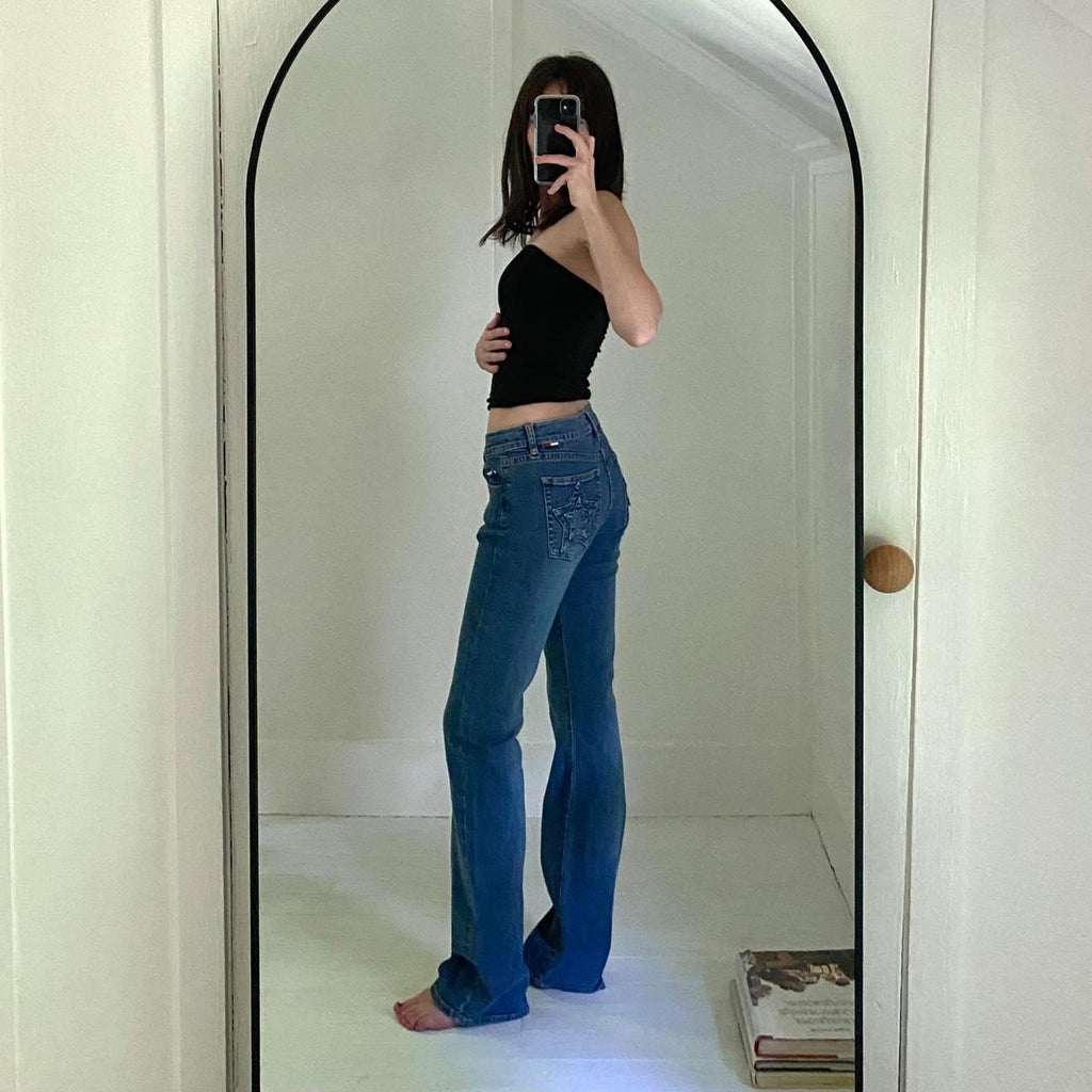 Tommy Hilfiger Tommy Jeans Vintage ‘02 Low Rise Straight Leg Jeans Size 9