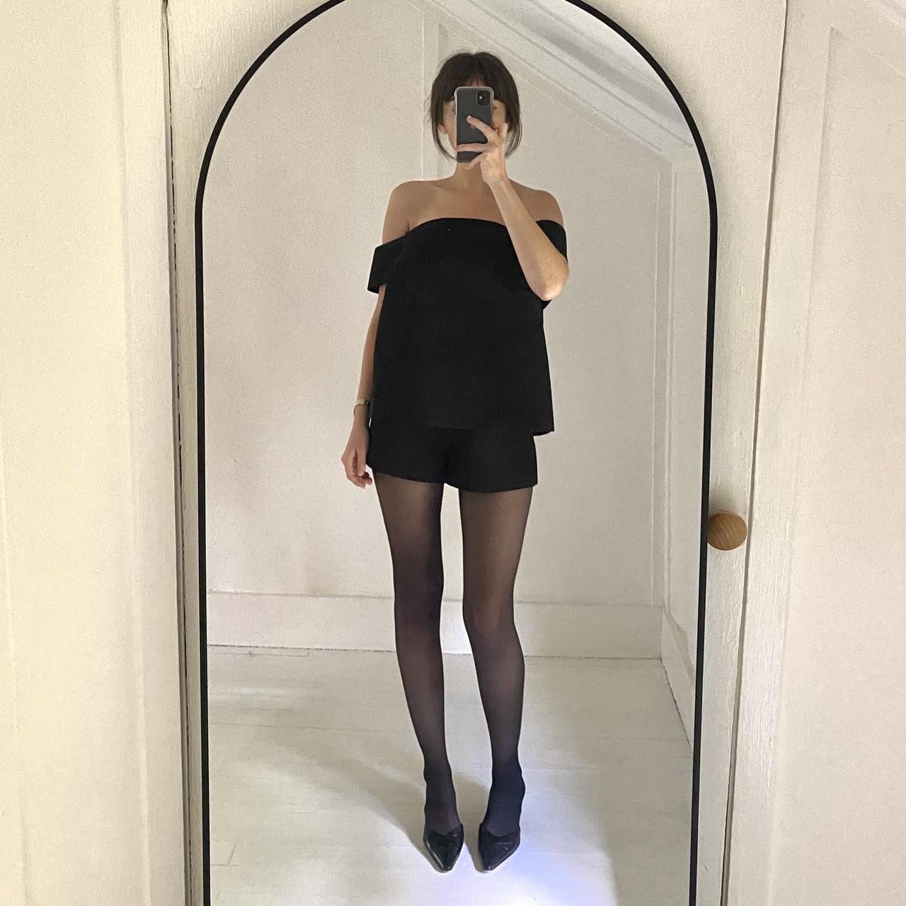 C/MEO Collective The Palisades Cape Romper in Black Size XS