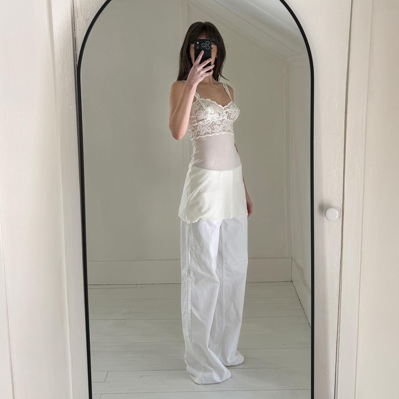 Cosabella Vintage Y2K Lace Mini Slip Camisole Size M