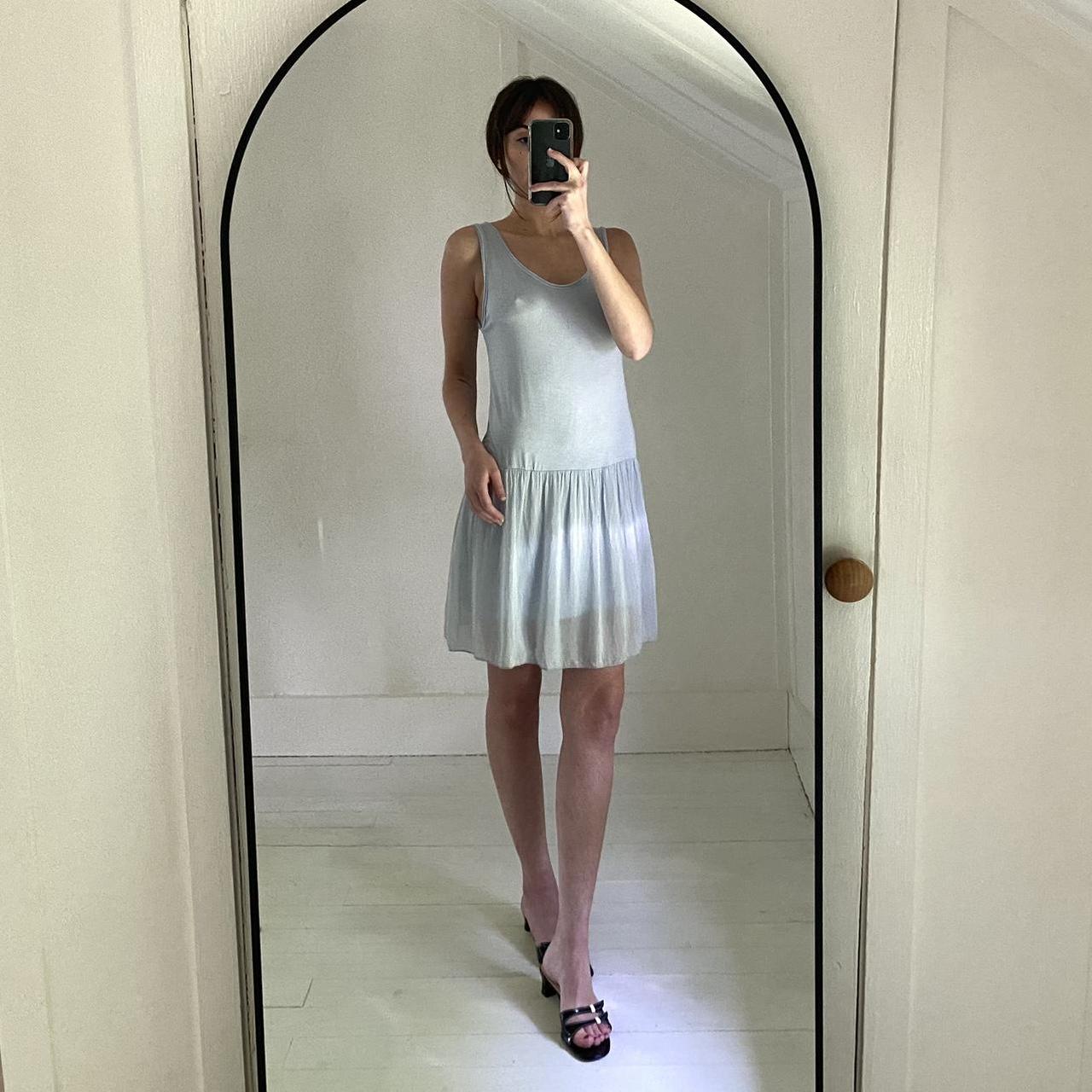 Nina Kendosa Paris Knit Drop Waist Mini Dress Size XS