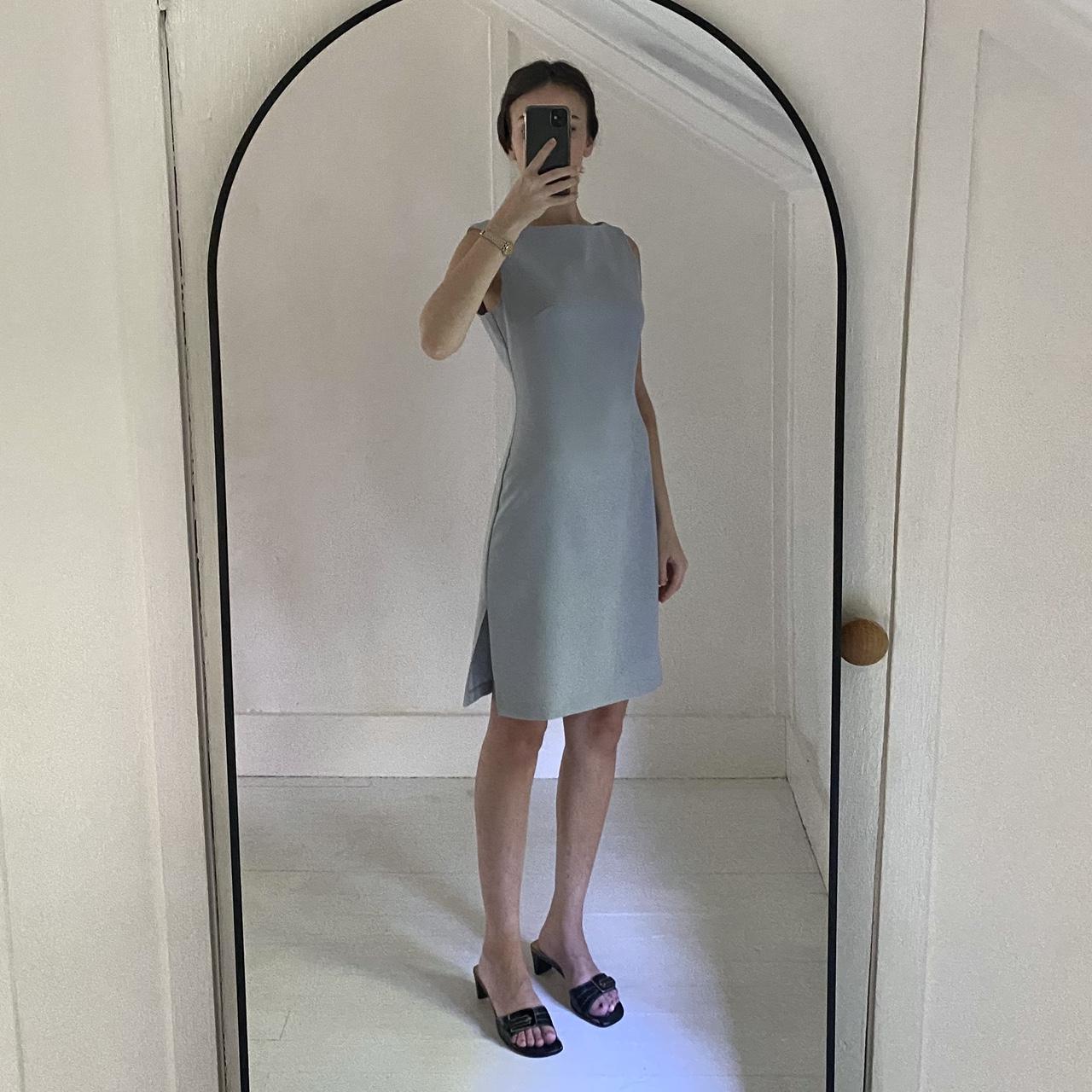 Fragile XOXO Vintage 90s High Boat Neck Mini Dress Size 3