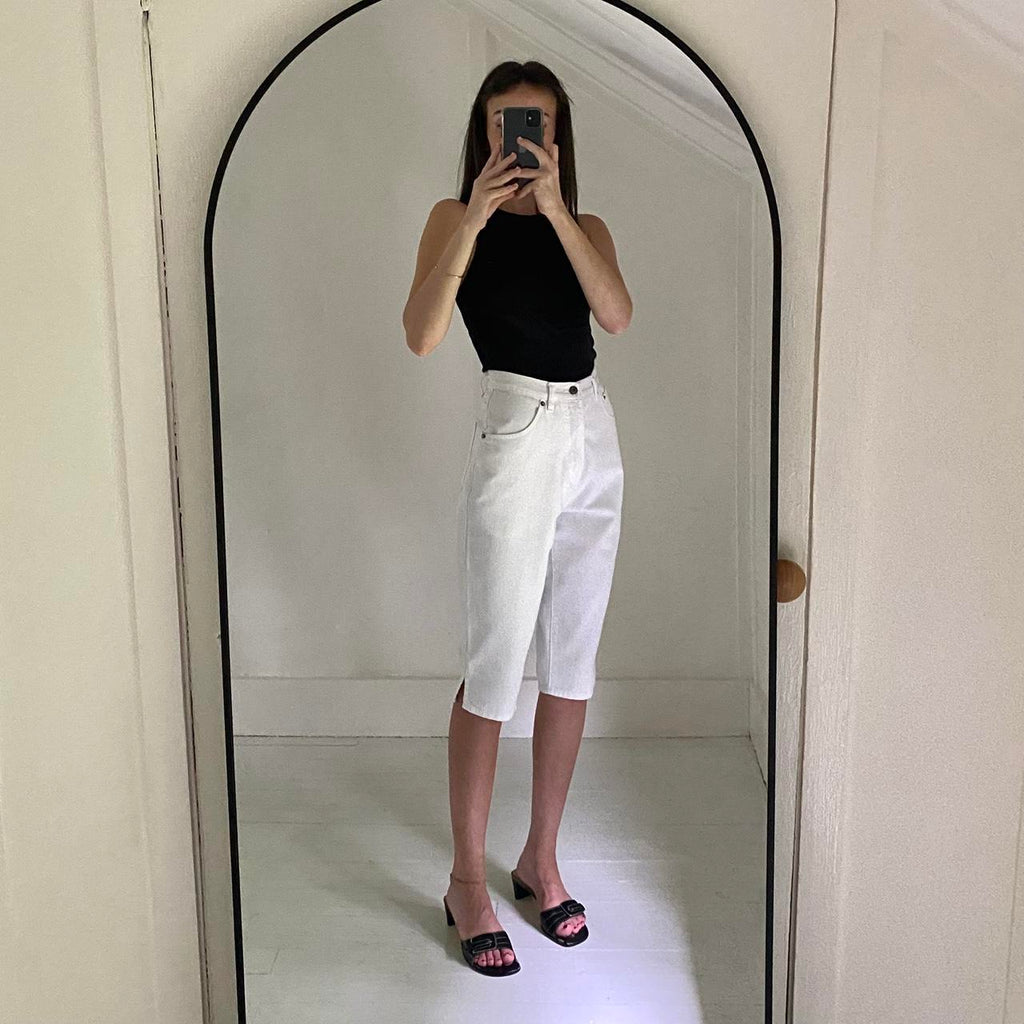 Route 66 Vintage 90s Denim Pedal Pusher Capris Size 5/6