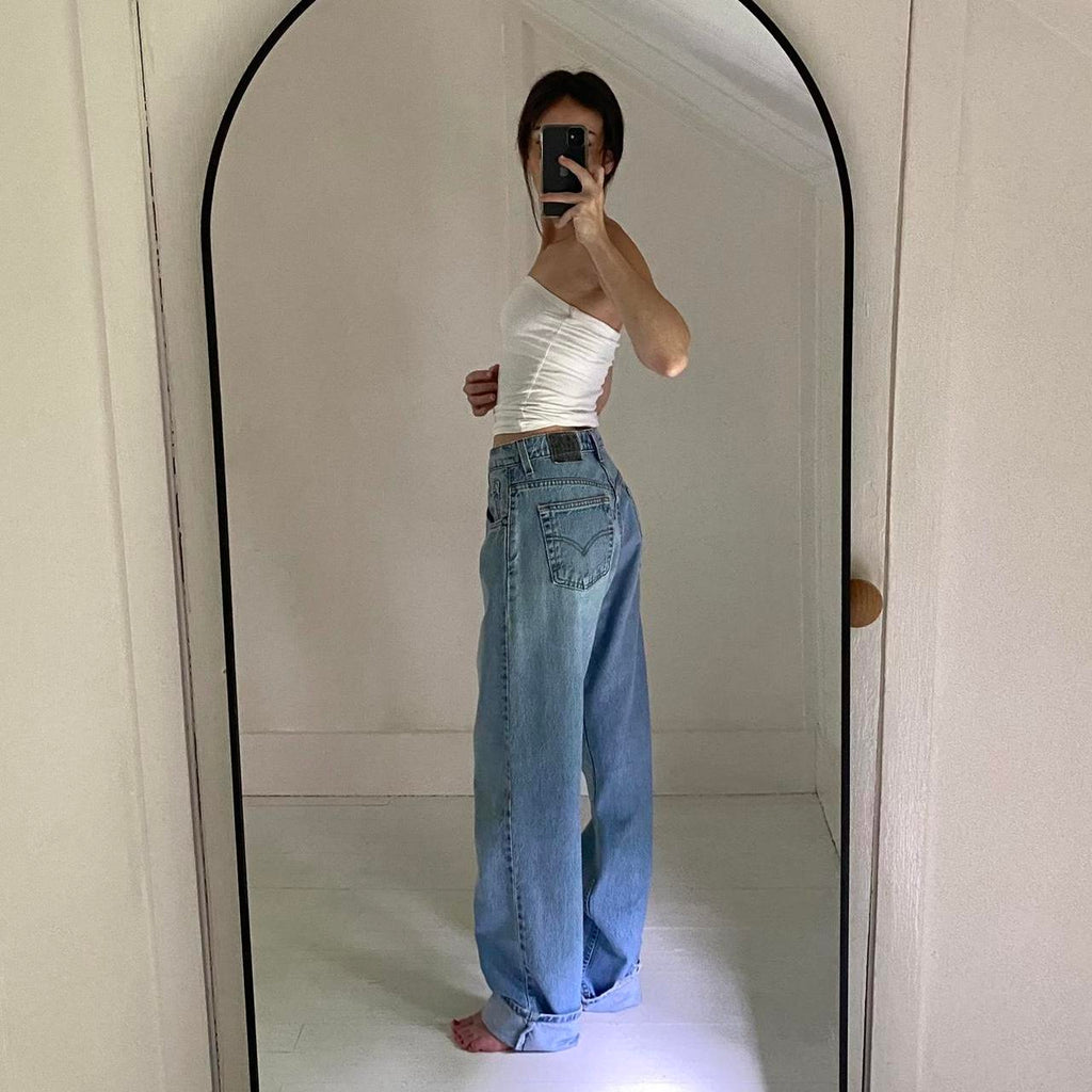 Levi’s SilverTab Loose Vintage ‘98 Straight Leg Jeans Size 7 JR. L