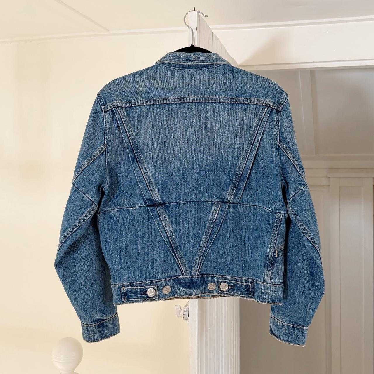 McGuire / Anthropologie Little Debbie Cropped Denim Jacket Size S