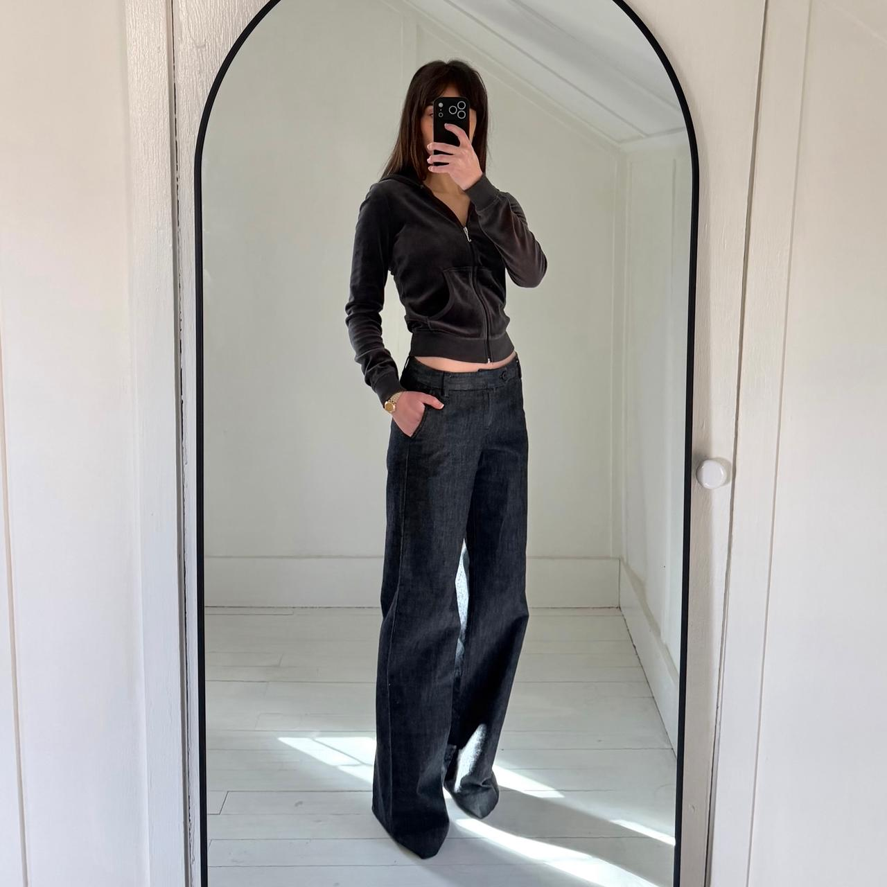 Juicy Couture Vintage Y2K Velour Track Jacket Size S
