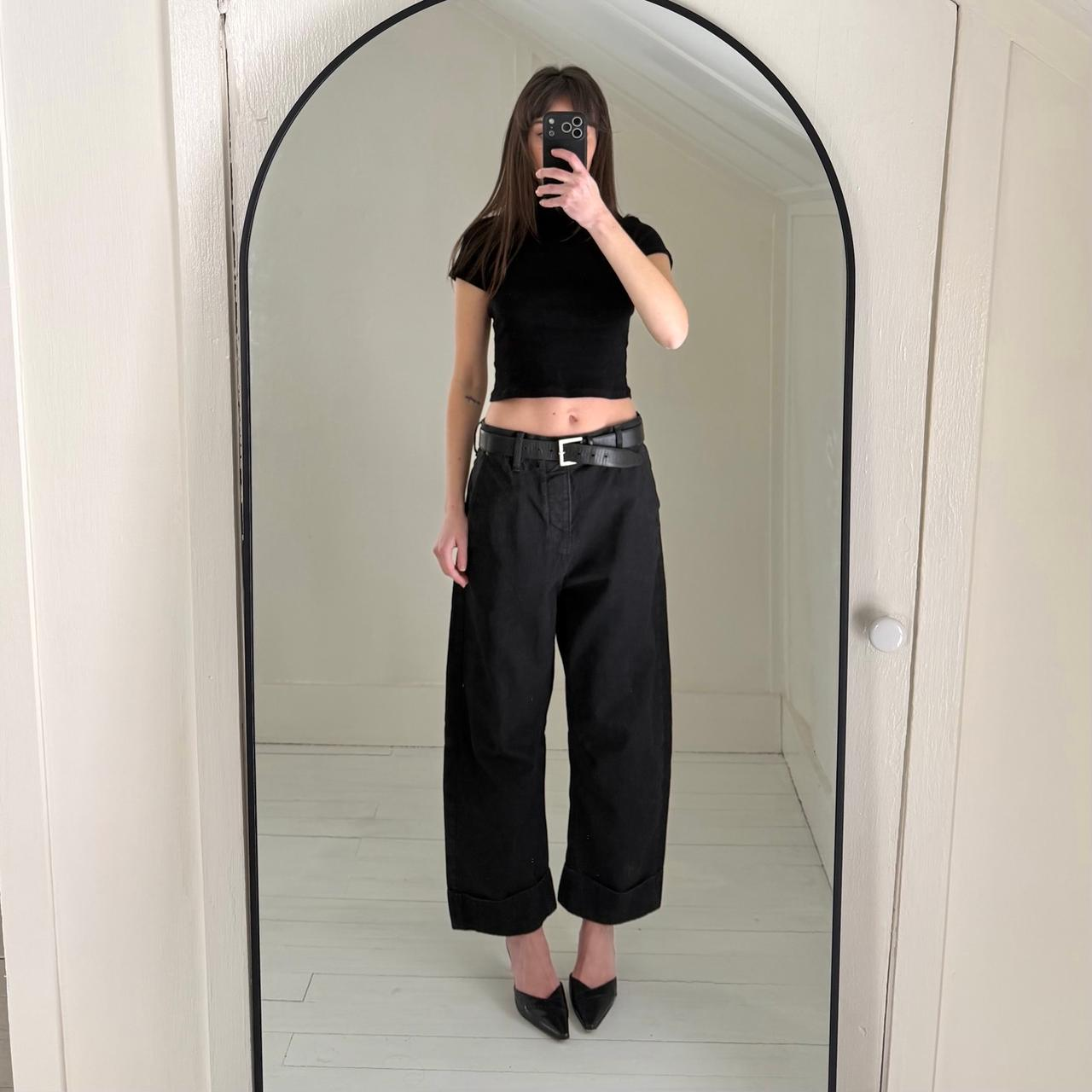 G-Star Raw Eve 3D Wide Leg Jeans in Grey Size 28/30