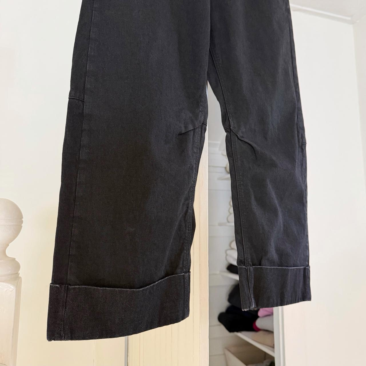 G-Star Raw Eve 3D Wide Leg Jeans in Grey Size 28/30