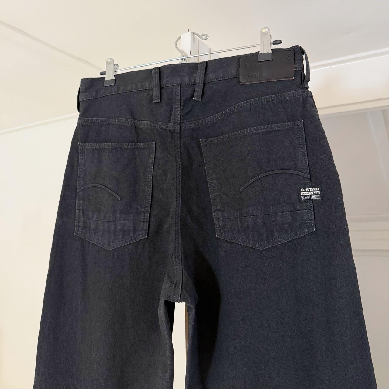 G-Star Raw Eve 3D Wide Leg Jeans in Grey Size 28/30