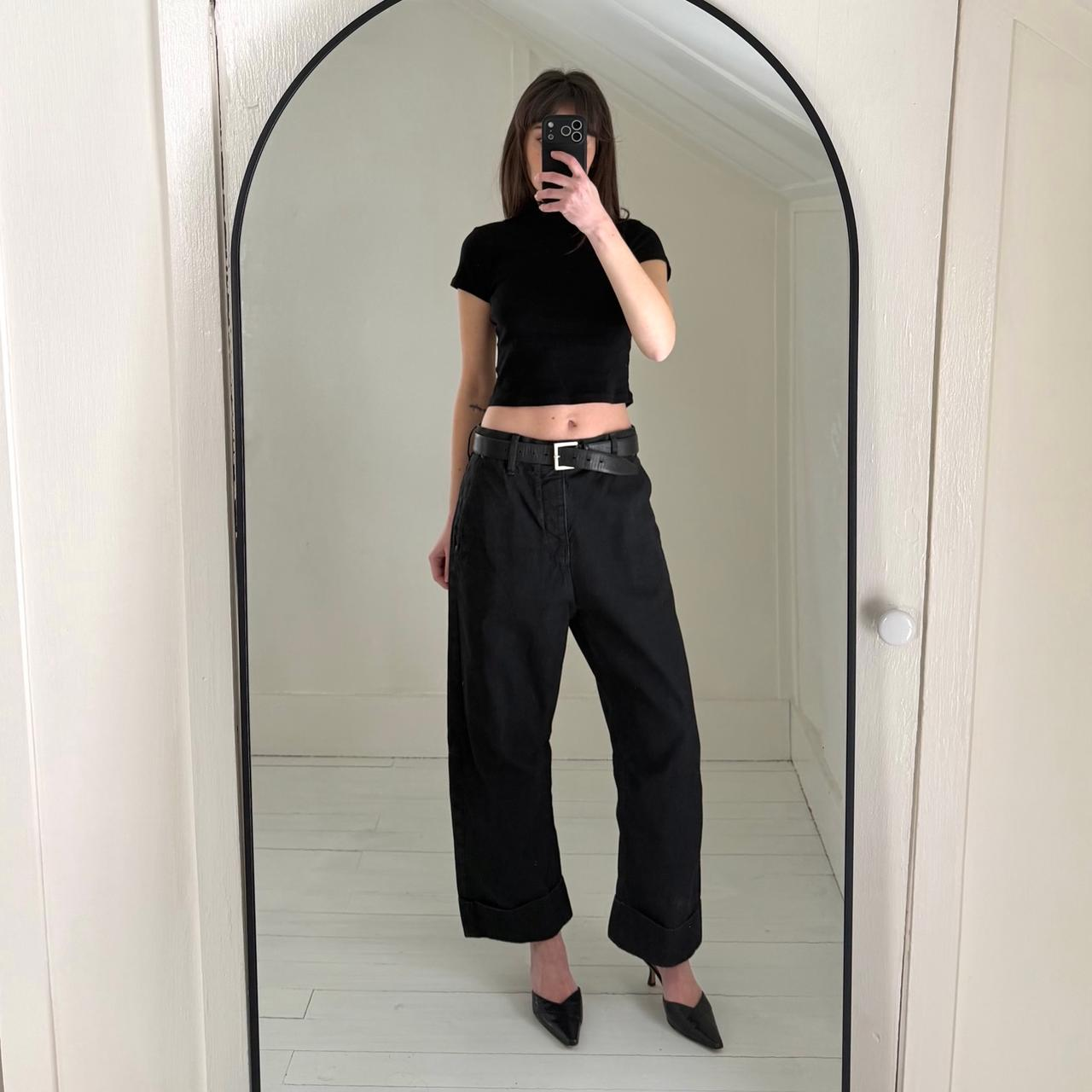 G-Star Raw Eve 3D Wide Leg Jeans in Grey Size 28/30