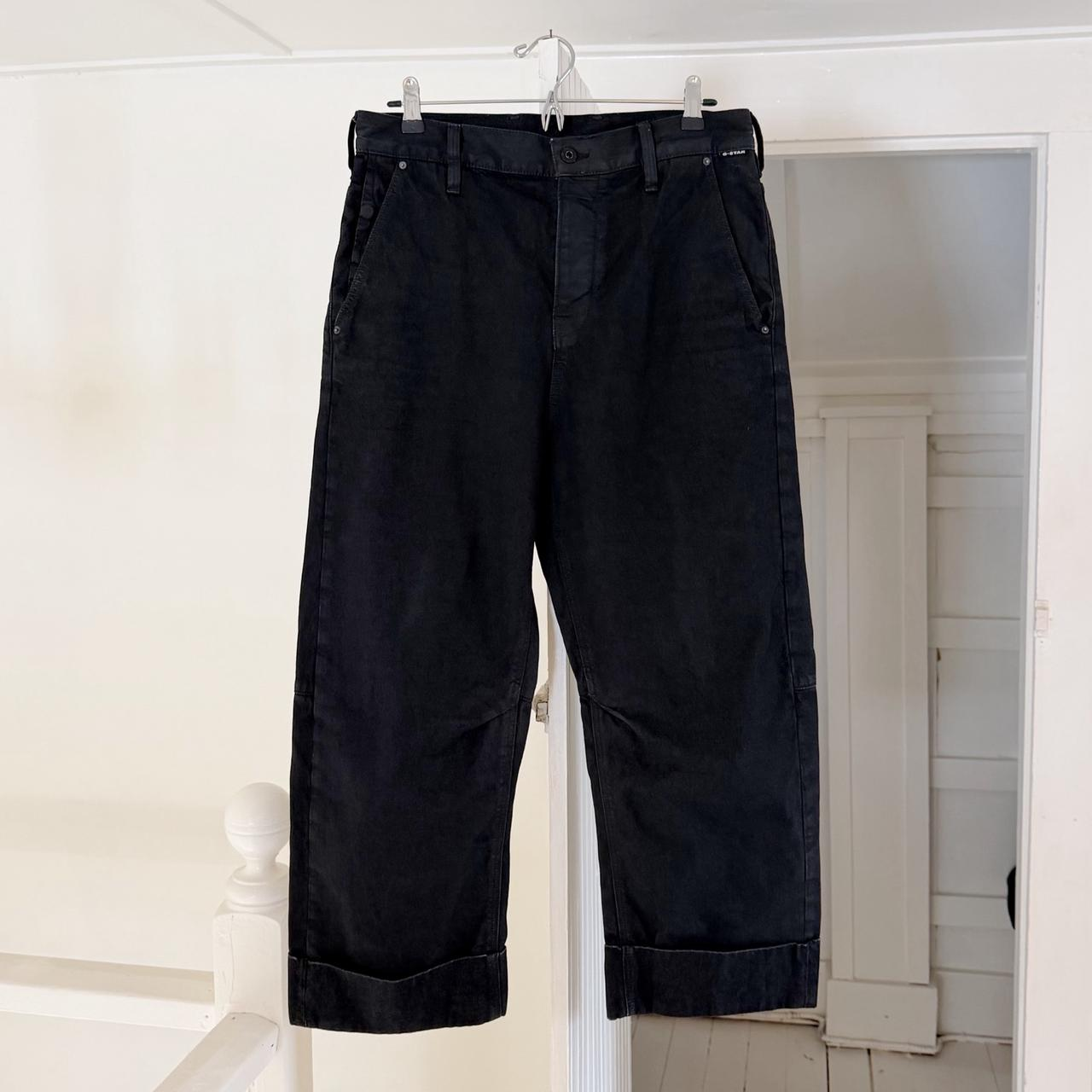 G-Star Raw Eve 3D Wide Leg Jeans in Grey Size 28/30