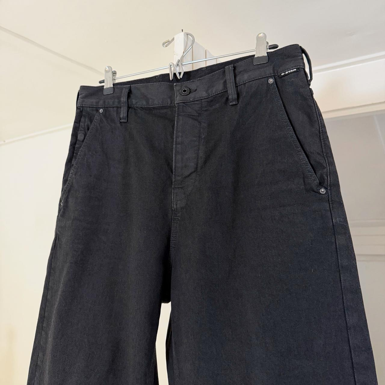 G-Star Raw Eve 3D Wide Leg Jeans in Grey Size 28/30