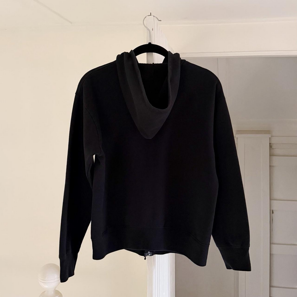 Hanes Fleece Hooded Zip Up Sweatshirt Size M
